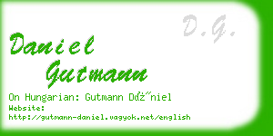 daniel gutmann business card